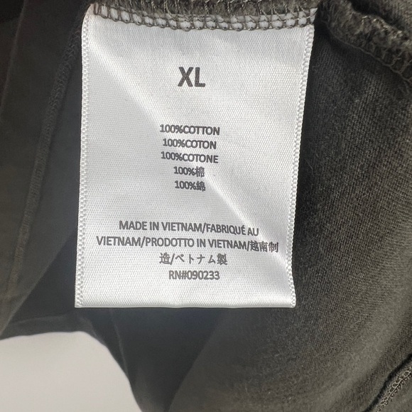 Fear Of God Essentials Men's Off Black Oversized Short Sleeve T-Shirt XL - Picture 12 of 14